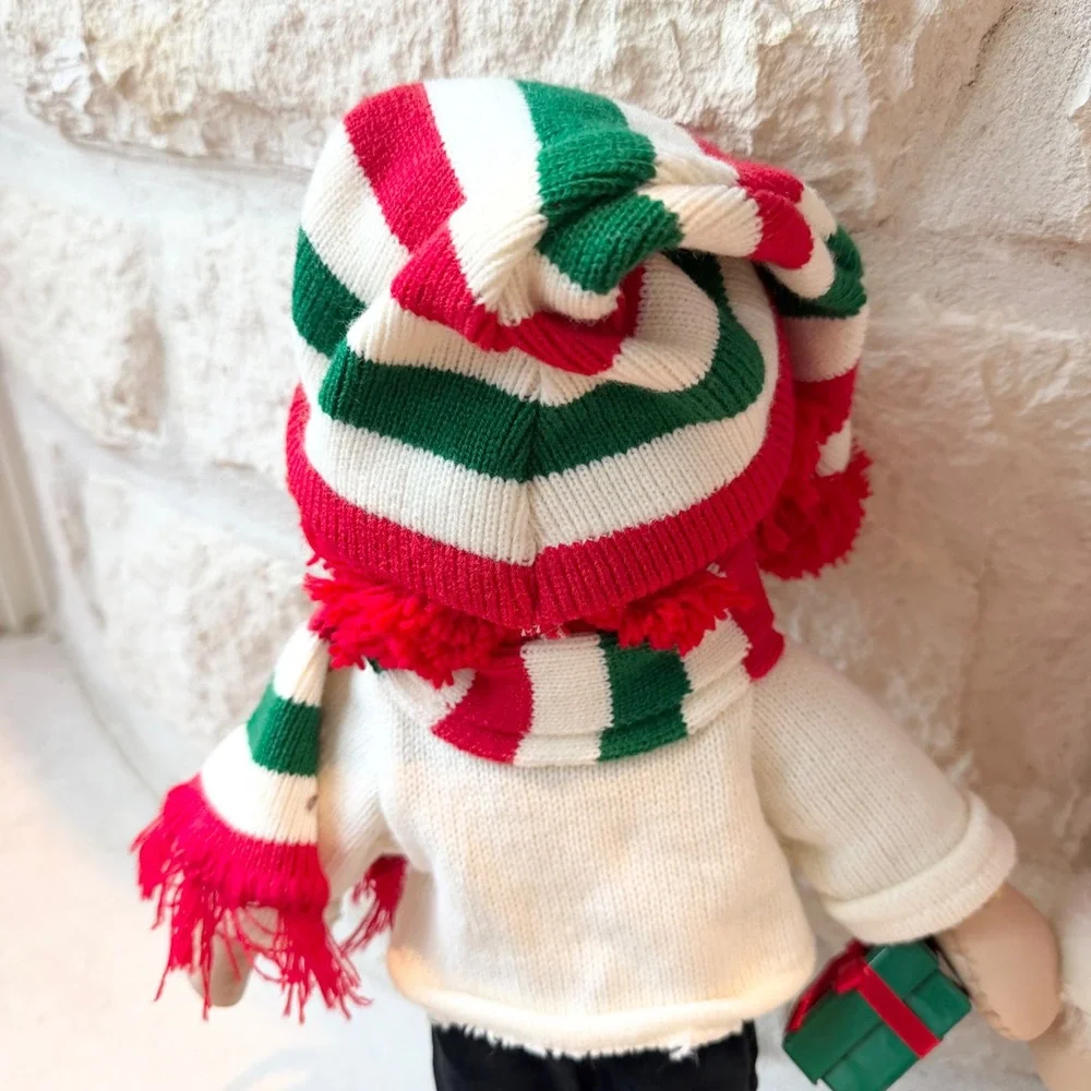 Vintage Raggedy Ann‎ and Andy Christmas Porcelain Dolls Holiday Outfits 15